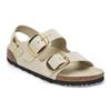 Birkenstock Milano Big Buckle High Shine - High Shine Ecru